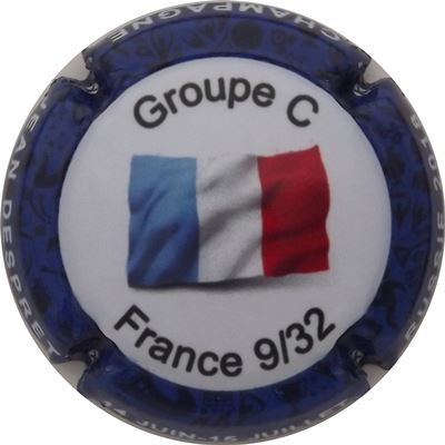 N°25 Coupe du Monde 2018, 09-32, France
Photo René COSSEMENT
