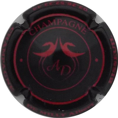 N°041d Noir et rouge, au verso 2019
Photo René COSSEMENT
