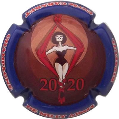 N°036h Contour bleu foncé, 2020
Photo René COSSEMENT
