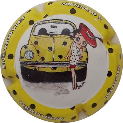 N°11 Série de 6 (Betty Boop) Contour jaune
Photo René COSSEMENT
