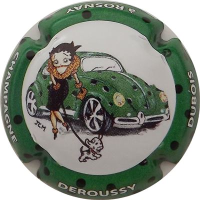 N°11 Série de 6 (Betty Boop) Contour vert
Photo René COSSEMENT
