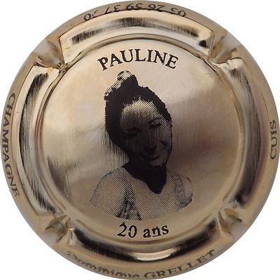 N°33 Pauline, 20 ans, dorée à  l'or fin
Photo René COSSEMENT
