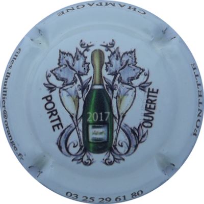 N°026 Crème pâle, porte ouverte 2017
Photo René COSSEMENT
