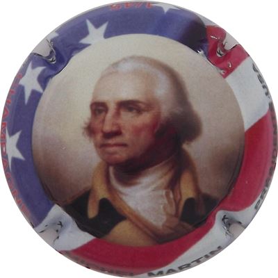 N°06 George Washington, série de 10, les présidents USA
Photo René COSSEMENT
