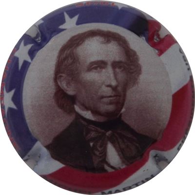 N°06 John Tyler, série de 10, les présidents USA
Photo René COSSEMENT
