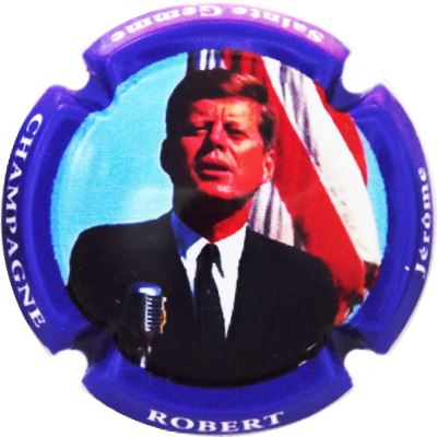 N°18 Présidents USA (série de 6), contour violet
Photo René COSSEMENT
