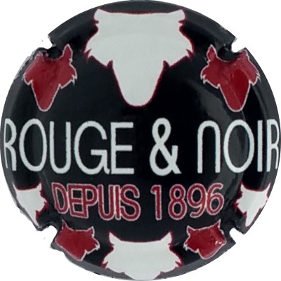 N°231f Rouge et noir, silhouette blanche
Photo Erick GUYAT
